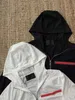 Herrjacka Hooded Vår Höst Stil För Herr Dam Windbreaker Coat Långärmade Jackor