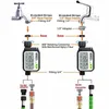 Équipements d'arrosage Système IRRIG automatique Minuterie d'eau de jardin avec capteur de pluie 3 programmes de synchronisation séparés Contrôleur d'irrigation étanche 220929