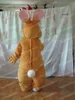 Performance Rabbit Mascot Costumes Cartoon Character Outfit Suit Carnival Unisex Adults Size Halloween Christmas Fancy Carnival Dress Suits