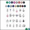 Configuraci￳n de joyas Collar de perla Configuraci￳n de collar 49 estilos de cuentas chapadas de placas Pendientes 3x2.5 mm Diy Joyer￭a Drop entrega 2 Dhjpg