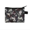 Kids Simple Zero portefeuille Camouflage Modèle Portable Sac de carte Porte Sac de rangement Céne