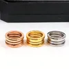 Великолепные украшения 316L Titanium Steel Ring Brand Zero Ring Spring обручальные кольца