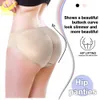 Womens Shapers LAZAWG Women Body Shaper Butt Lifter Pantaloni Natica Hip Enhancer Slip Shapewear Booty Lifter Culo finto Booty Pad Control Mutandine 220929