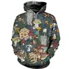 Men's Hoodies Sweatshirts Tessffel est Plants Mushroom Fungus Camo Funny Fashion Tracksuit Pullover 3DPrint Zipper/Hoodies/Sweatshirts/Jacket A-19 220929