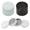 Smoking Accessories Colorful Point Cover Herb Grinder Aluminum Alloy Sharp Diamond Tobacco bong