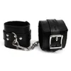 Красотные предметы черные пушистые наручники для BDSM Games Bondage ограничения кандалы эротические продукты Взрослые аксессуары SM