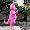 Halloween Pink Kangaroo Mascot Costume Cartoon Th￨me du personnage Carnival Festival Fancy Dishad Adults Taille No￫l