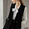 Women's Vests Fashion Women's Wool Vest Long Coat In Autumn And Winter 2022