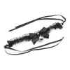 Beauty Items Neck Collar New Elastic Silver Bell Adult Products Female Ring Lace sexy Toys BDSM Flirting Bondage Black Necklace Tinkle