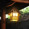 Pendant Lamps Chinese-style Bamboo Chandelier Lantern Lamp Restaurant Idyllic Countryside Tea Room Pot