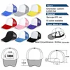 Trucker cap aangepast gepersonaliseerde afbeelding tekst logo unisex verstelbare mesh honkbal cap