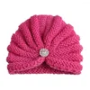 Шляпы эст милая рожденная девочка Comfy Bowknot Cap Beanie Hat State