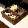 Nordic knitting collection basket set of household sundries finishing storage snacks