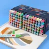 Markers Morandi Acrylic Paint Marker Pen for Stones Rock Painting Plastic Ceramic Glass Metal Canvas. Water Based Art Supplies 220929