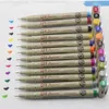 Markers 12 Colors Porous-Point Pens Drawing Design Sketch Micron 0.5mm Fineliner Neelde Supplies 220929