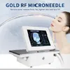 Radiofrequentie RF Microneedling Beauty Machine Gold Fractional R F Microneedling Skin Traplute Wrinkle Removal Machines