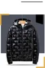 2022 Heren Down Autumn Bubble Gedekte kleding Winter Jackets Men Bright Parka Dikke Warm Silver waterdichte Jackets Men Downs Coats S-6XL