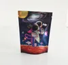 Zipper Package plastic bag empty packaging Mylar bags aluminium foil sour spaceman space station wholesale