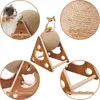 Cat Furniture Scratchers Toy Interactive Board Kitten Sisal Rope Ball Scratch Paws Pet Grinding Scratching s For Toys 220928