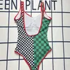 Luksusowe bikini seksowne kobiety One Piece Push-Up Bra Designer słynna marka nadruk strojów kąpielowych kąpiel na plaży Bathing
