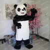 Halloween Giant panda Mascot Costume simulation Cartoon Anime theme character Adults Size Christmas Outdoor Advertising Outfit Suit For Men Women