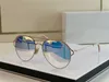 새로운 패션 디자인 선글라스 168 절묘한 조종사 프레임 귀족 캐주얼 스타일 다목적 여름 야외 UV400 보호 안경