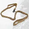 犬の首輪1PC弾性ソフト戦術ペット子犬鎖牽引ロープベルトストラップアクセサリー