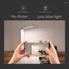 Table Lamps LED Foldable Learning Eye Protection Desk Lamp USB Charging Stepless Dimming Emergency Movable Lighting Birthday Gift