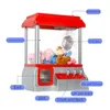 Nieuwheid Games Diy Doll Claw Machine Toy Kids Coin Operated Play Game Mini Catch Crane Candy Machines Music Kmas Gifts 220930