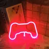 Nattljus LED Neon Sign Light Gamepad USB Powered Table Lamp för spelrum Dekor Party Holiday Wedding Home Gift8349452