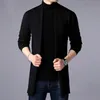 Men's Sweaters FAVOCENT Autumn Casual Solid Knitted Male Cardigan Designer Homme Sweater Slim Fitted Warm Clothing 220930