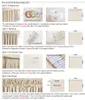 Curtain Curtains For Living Dining Room Bedroom Embroidery Solid Beige White Tulle Sheer Window Modern Voile Organza Fabric Drapes