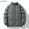 Men's Down Parkas Parkas Autumn Winter Fleece Trend espessante de alta qualidade e mulheres amantes jaquetas 220929