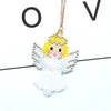 Pendant Necklaces Fairywoo Miyuki Angel Jewelry Wing Necklace For Girls Cute Fashion Gold Chain Choker Kid Gifts Sweet