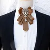Bow Ties męski krawat rhinestone luksusowy wysokiej klasy prezenty biznesowe sukienka kołnierz kwiat mężczyźni akcesoria ślubne moda