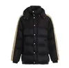 Mens Down Jacket voor luxe capuchon casual dikke uit het dikke aflossing en warme winterkleding korte glanzende witte eend gewonnen jassen