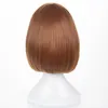 Cosplay Synthetic Wigs Fluffy Short Hair Wave Head Cover Wig