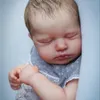 Dolls NPK 20 cali Reborn Doll Kit Loulou Limited Edition Likfelelike Soft Touch Frech Color Zestaw 220930