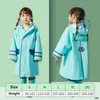 Imperméables Enfants Épaissie Manteau De Pluie En Plein Air Imperméable Imperméable Enfants Coupe-Vent Poncho Garçons Filles Hiver Étudiant Vêtements De Pluie 220930