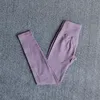Completi Nuovi Pantaloni Abbigliamento sportivo Legging senza cuciture Solido Vita alta Allenamento integrale per Leggings Yoga Fitess T220930