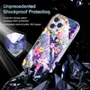 Mode blommor mobiltelefonfodral för iPhone 14 13 pro max 12 11 xs xr 6 8 7 plus färgglada marmorblommor kisel telefon baksida