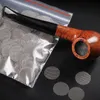 500 bolsa de aço inoxidável tubos de fumaça de combate ao filtro de combate para cano de água bong tigela de vidro de vidro de metal indefes