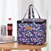 Dinnerware Sets Portable Lunch Bag Thermal Insulated Cooler Picnic Storage Bags Shoulder Box Tote Travel Handbag