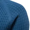 Os suéteres masculinos Aiopeson 100% algodão Soild Color O-pescoço de alta qualidade Pulloves de malha masculino Outono de inverno básico para 220930