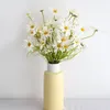 Fleurs décoratives Automne Artificiel Daisy Bouquet Fake Flower Dec Decor For Vase Home Wedding Christmas Momening Products