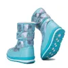 Boots Kids Snow Plush Warm Baby Toddler Girls Shoes Fur Waterproof Antiskid Boys Ankle Child Winter 220929