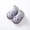 First Walkers Toddler Fashion Shoes Baby Girls Boys Cute Cartoon Non-slip Floor Socks Animal Pattern Walker For Borns