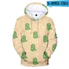 Men's Hoodies Fashion Design Cartoon Print Small Animal Sweatshirt Men/Female Clothing Cute Kids 3D Pullover Hip Hop Harajuku