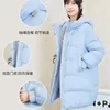 Womens Down Down Parkas Winter Jacket Coat Feminino Casual Casual Casual Colo alto espessado Moda 220929