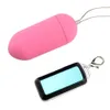 Artículos de belleza Mini vibrador 20 velocidades llave de coche Control remoto inalámbrico salto sexy huevos juguetes adultos para mujeres producto masturbación femenina